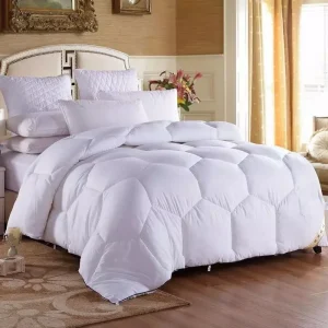 VESCOVO Winter Goose Duck Down Comforter Queen King Feather Duvets Summer Quilts