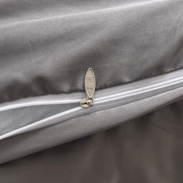 Summer Cool Ice Silk Solid Color Duvet Cover Size Twin/Full/Queen/King - Image 4